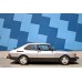 Saab 900 Turbo silver oil painting